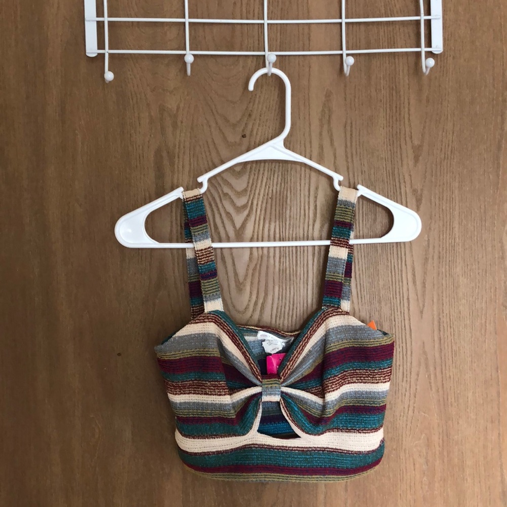 Knitted Crop Top☺️